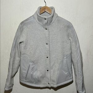 Lululemon Go Cozy Jacket Heathered Ceramic Size 4